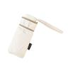 Francfranc Compact Piping Folding Sun and Rain Sunshade Umbrella, 47cm, Ivory, Umbrella, Lightweight,