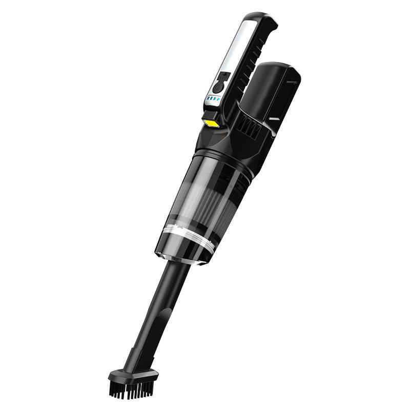 Wireless Mini Handheld Car Vacuum & Charger - Wet/Dry Dust Mite Remover