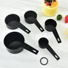 5-10PCS/Pack Kitchen Baking Measure Tool Plastic Measuring Spoon Measuring Cup Suitable for Cake Dessert Ingredient Weighing ZYF