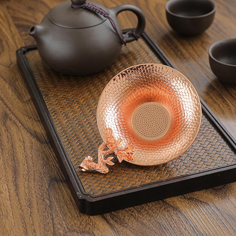 Japanese Tea Filter Alloy Kung Fu Teaset Accessories Tea Strainer Heat Resistant Teaware Household Tea Ceremony Accessories New