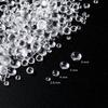 350Pcs/bag Simulation Dewdrop Water Drops Transparent Resin Crafts for Stone Moss Micro Landscape Scrapbook Decoration Mixed