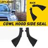 Front Windshield Wiper Side Cowl Cover Extension Trim For Toyota RAV4 2006-2012