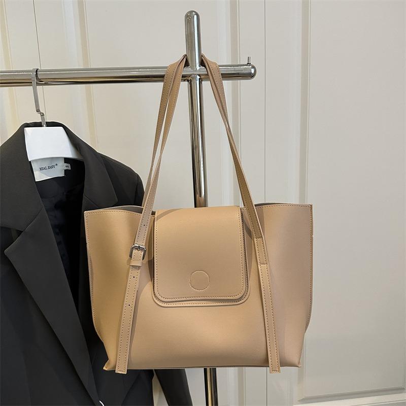 Sommertrend Großraumtasche Damenmode Retro Pendler Tragetasche Einfache Schultertasche