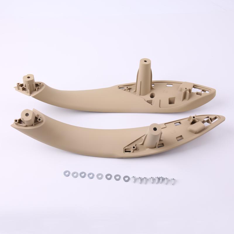 Benekar Inner Doors Panel Handle Pull Trim Cover  Beige for BMW F30 F80 F31 M3 51417279315 51417279316 51427281469