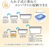 Iwasaki Kogyo Lustroware Easy Care Storage Set of Microwave and Dishwasher Heat Made in Japan Containers, 650ml, 2, Safe, Airtight, Resistant,