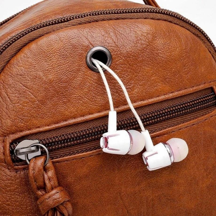 1 Pcs Multi-Functional Soft PU Leather Small Shoulder Bag For Women Vintage Crossbody Cash Purse Cell Phone Bag