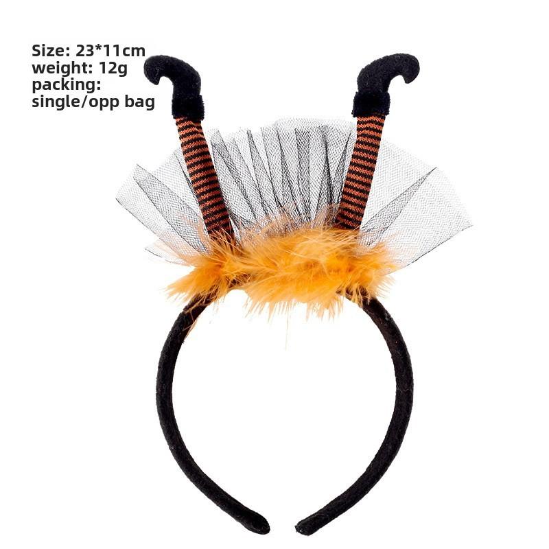 Leg Witch Halloween Headband Costume Accessory For Cosplay Parties And Gifting