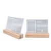 3in Lighted Music Stand Mini Photo Frame Transparent Acrylic Light Emitting Photo Frame