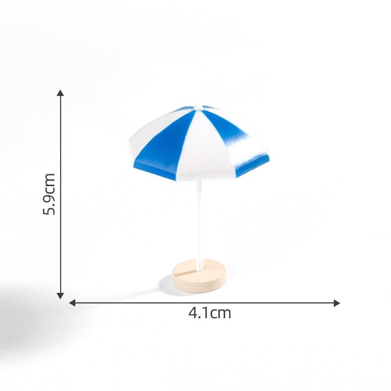 Articoli Decorativi per Micro-paesaggioPiccole Barche Viste di Barche Sedie da Spiaggia Vista Mare Articoli Decorativi Assemblaggio Articolo Decorativo Accessori e Materiali