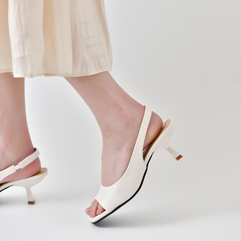 Mote Sommersandaler Kilehæl Sko For Kvinner Slip On Sølv Gull Pumps Vår Høst Elegante Slingback Sandaler Sexy Hæl