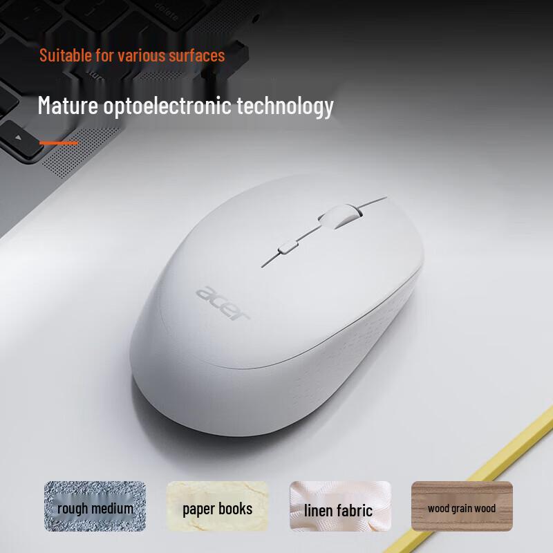 Acer Wireless 2.4GHz Type-C Rechargeable Symmetrical Mouse