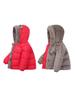 Kids' Lambswool Hooded Jacket: Warm Winter Cotton Coats for Baby Girls & Boys, Trendy Toddler Outerwear
