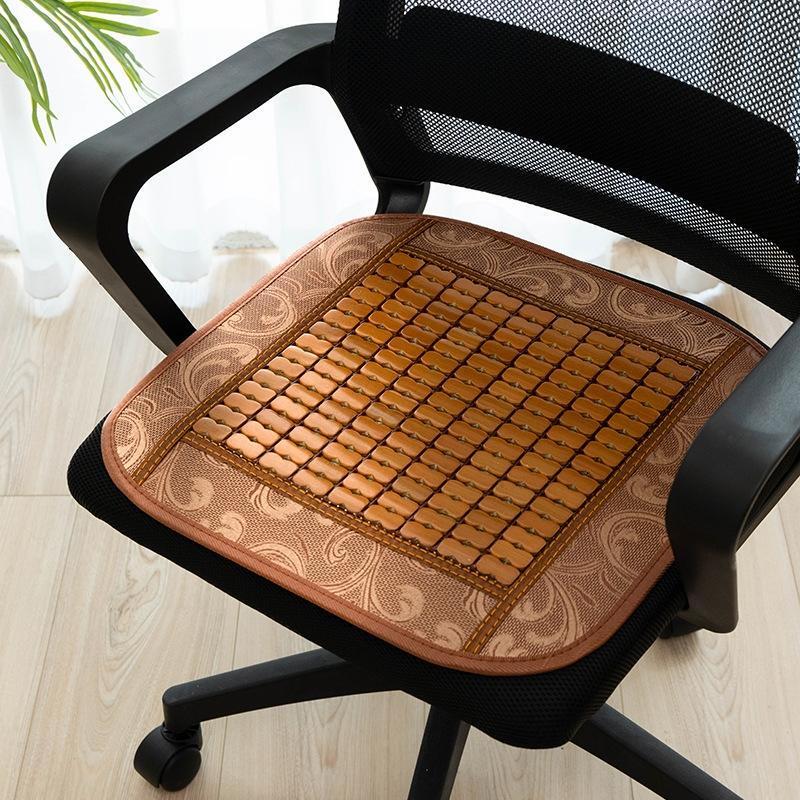 

JINGRUIXIANG Bamboo Mahjong Cooling Office Chair Cushion