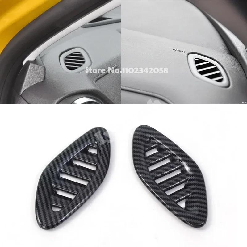 LHD ABS carbonfiber For Chevrolet Trax 2024+ Air Condition Outlet Console Gear panle Head Window swtich handle Panel Accessories