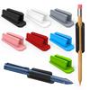 Self-Adhesive Silicone Pen Clip Wall Mounted Pencil Clip Desktop Marker Pen Ballpoint Pen Storage Holder Home Office Organizer