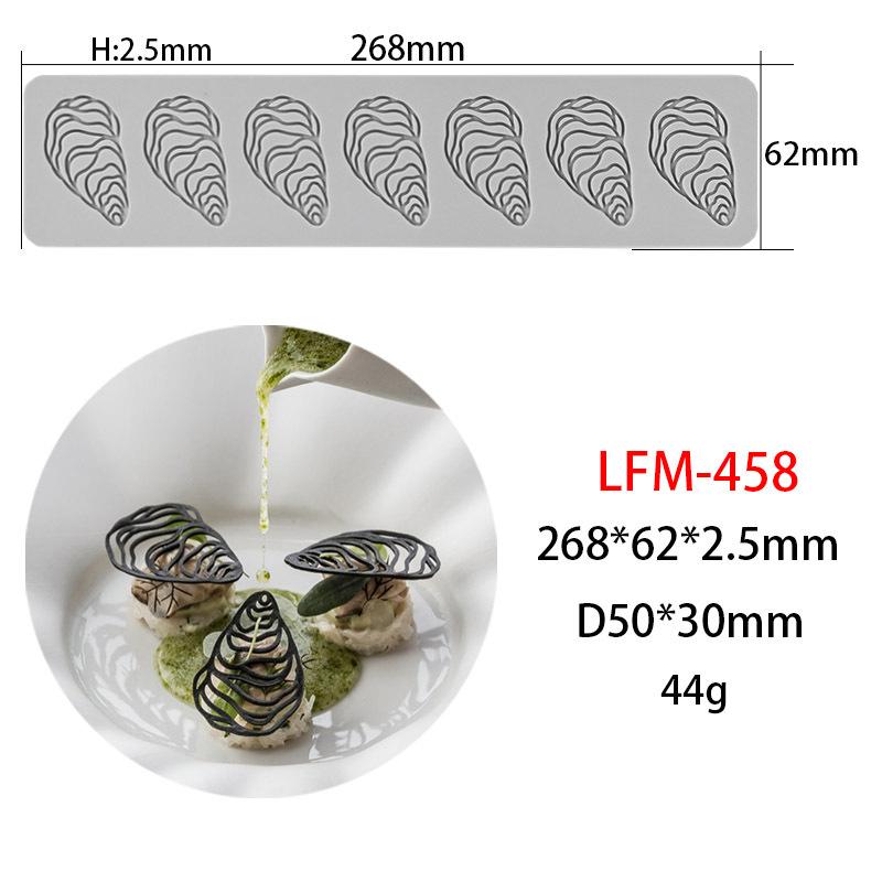 Multi-Skull Fish Bone Silicone Cake Mold Baking Lace Decorating Tool For Cake Borders Kitchen & Baking Accessories Mold