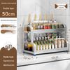 316 Stainless Steel 2-Tier Kitchen Countertop Organizer