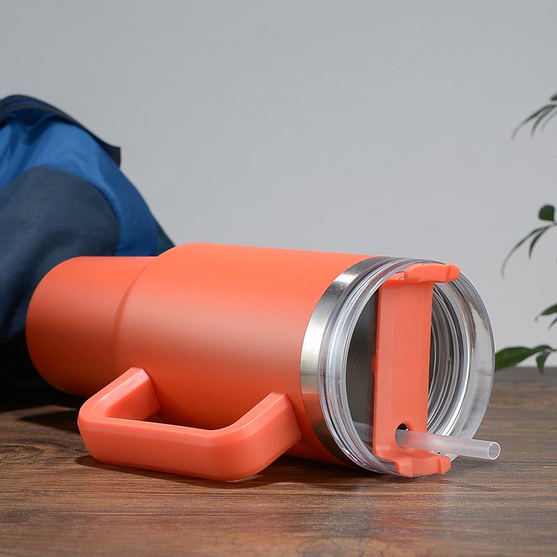 40oz Insulated Stainless Steel Car Cup with Handle