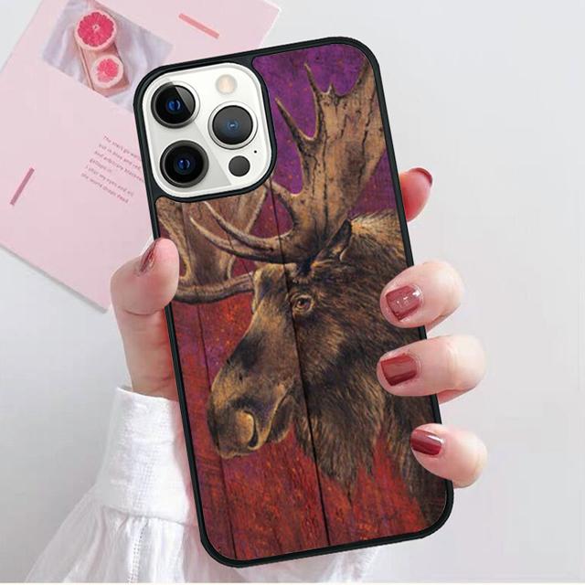 Reindeer Coque Shell For iPhone 17 Air 15 16 14 13 12 Pro Max 11 Pro Max Plus Phone Case Cover