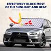 Car Snow Ice Protector Visor Sun Shad Fornt Windshieldhade Thermal ulatio For Mitsubishi Pajero XL Lancer Triton l200 Galant