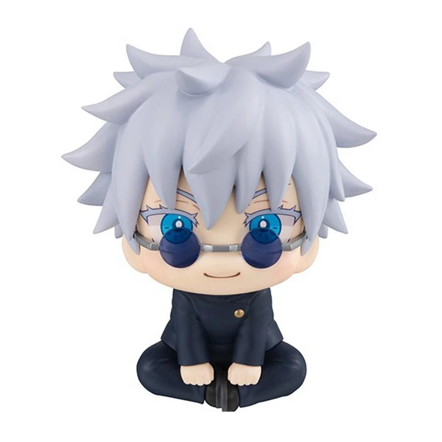 10cm Anime Jujutsu Kaisen Figures Cute Q Version Yuji Itadori Gojo Satoru PVC Action Figures Model Toys Collection Doll Gifts