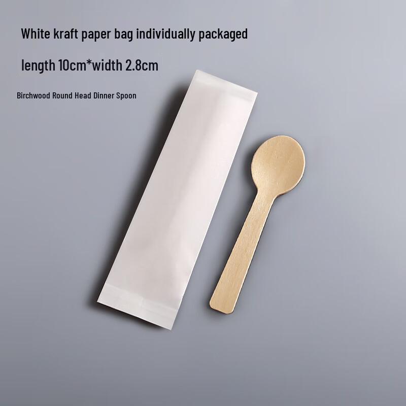 

Disposable Wooden Ice Cream Spoon Forks