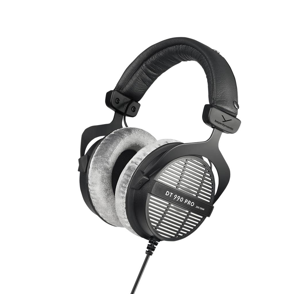 beyerdynamic DT 990 Pro 250 ohm Over-Ear Studio Headphones for Mixing/Mastering/Editing
