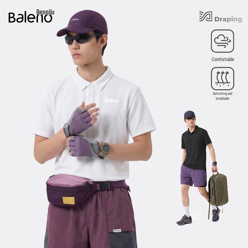 Baleno Men's Cotton Pique Polo Shirt