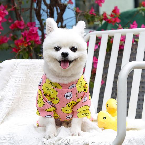 Yousheng Pet Cloth Eye-Catching Adorable Decorating Dog Pajamas Small Warm Puppy Outfit for Outdoor