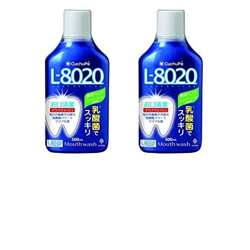 

[Bulk Purchase] Kiyo Jochugiku Mouthwash Kutuppe L-8020 Refreshing Mint 500ml x 2