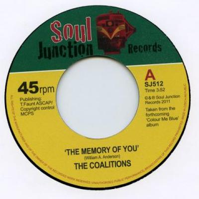 7inch Record COALITIONS - Memory Of You / On The Block SJ512 Soul Junction 2011 UK Soul/Funk