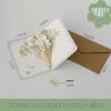 Forest Isle 3D Bouquet Greeting Card: Creative Gift for Teacher or Best Friend