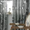 1 Stück NAPEARL Eleganter Blumen Jacquard Tüllvorhang für Schlafzimmer Wohnzimmer Fenster Heimdekoration