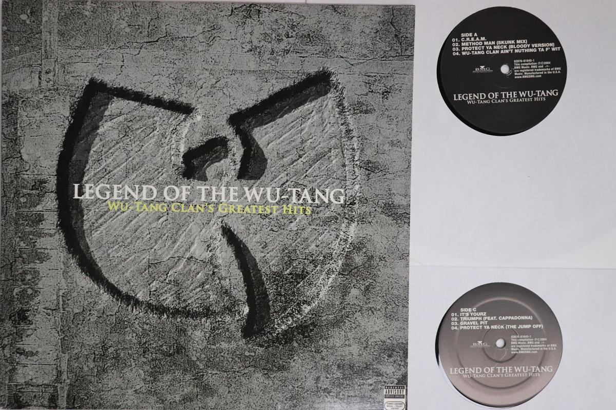 

LP Record WUTANG CLAN Legend Of The Wu Tang Wu Tang Clans 82876616451 BMG 2004 US Rap HipHopRB Used