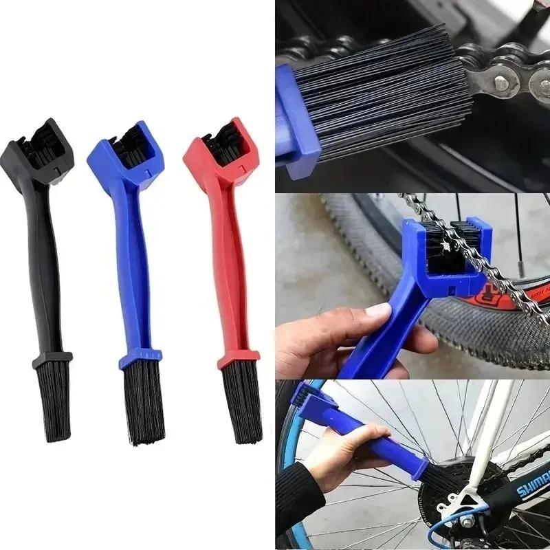 For Bicycle Clean Motorcycle Tools Chain Cleaner Maintenance Tool Portable Chain Cleaner Motorcycle Road Bike Chain Clean Brush