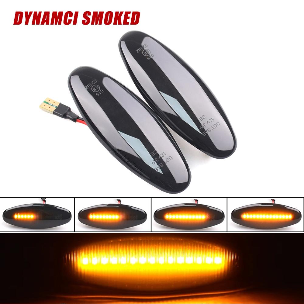 Luce Indicatori di Direzione Laterali LED Dinamici Lampada Indicatori di Direzione per Jaguar S-Type XK8 XJ X350