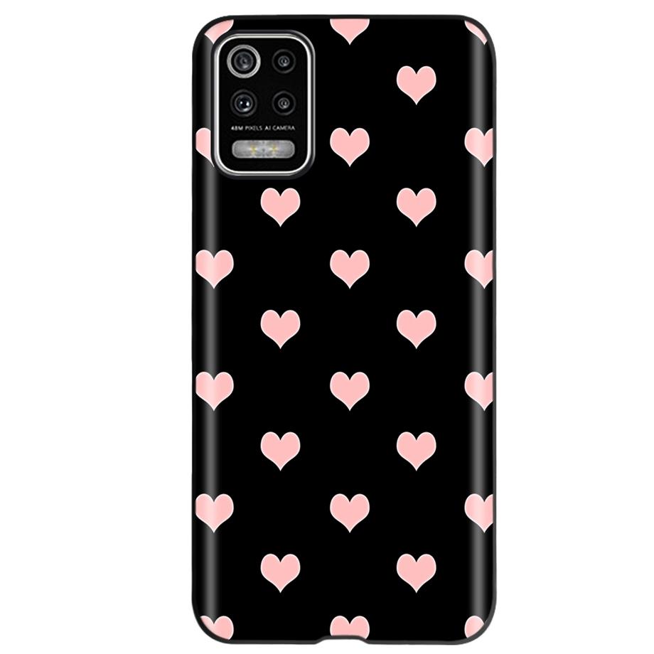 Phone Case For LG K42 K52 K62 K22 Case Soft Painted Luxury Silicone Black Cover For LG K62 Coque K 42 Shockproof Funda for LGK52