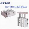 AirTAC Three-Axis Guide Rod Air Cylinder CN Plug (adapter Included)