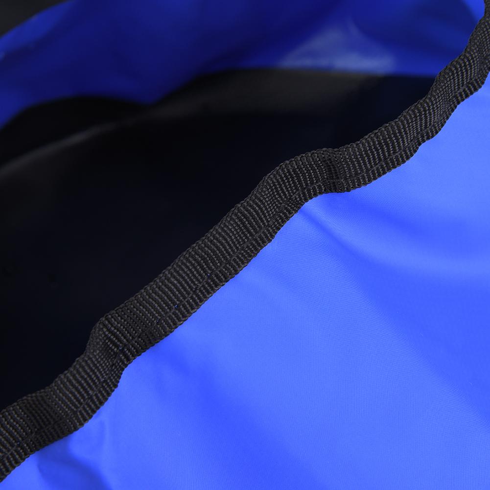 PVC Outdoor Tragbarer Runder Faltbarer Eimer Waschbecken für Reisen Camping Picknickblau