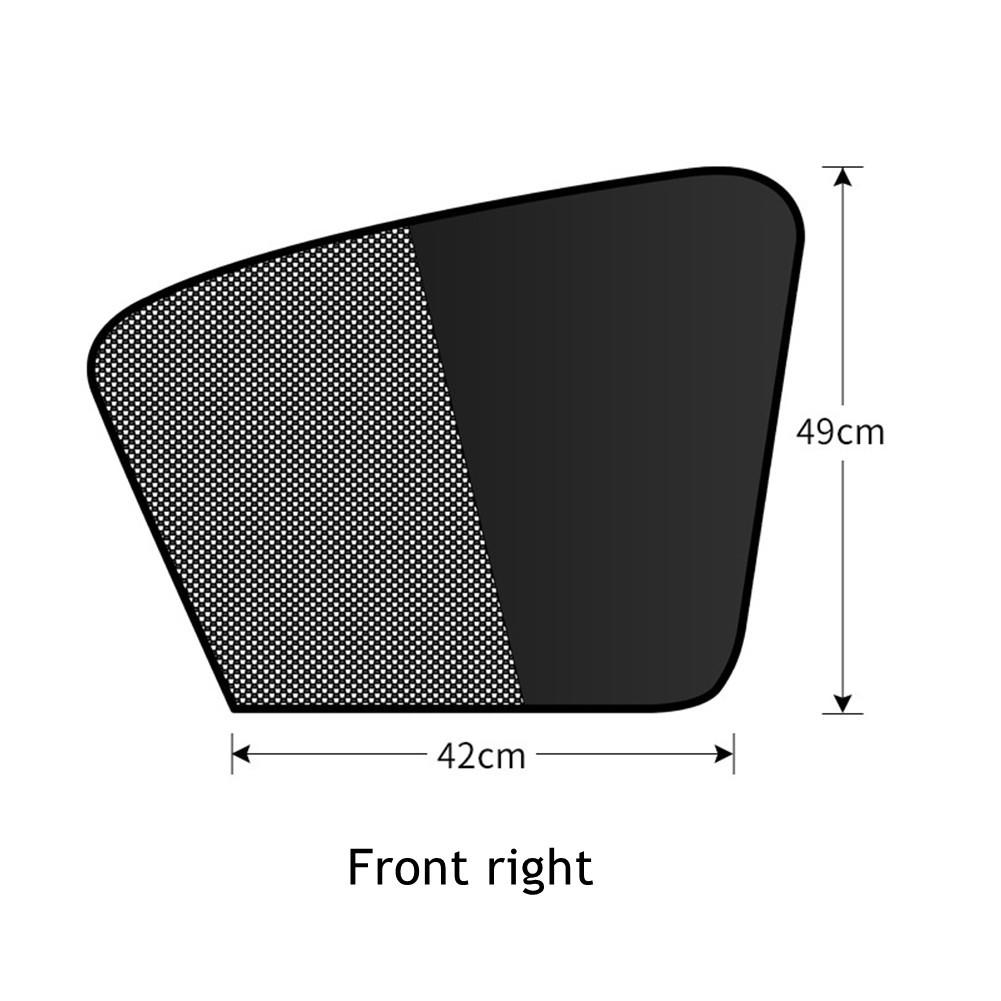 Breathable Mesh Car Side Window Sunshade for UV Protection and Glare Reduction