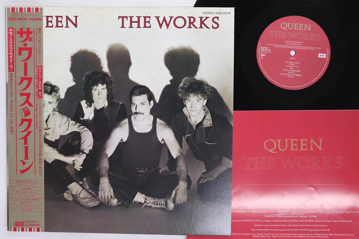 Виниловая пластинка QUEEN  Works EMS91076 EMI 1984 Япония Obi Рок Б/у