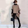 Japanese-Style Irregular Wool Coat for Women - 2025 Early Spring Design