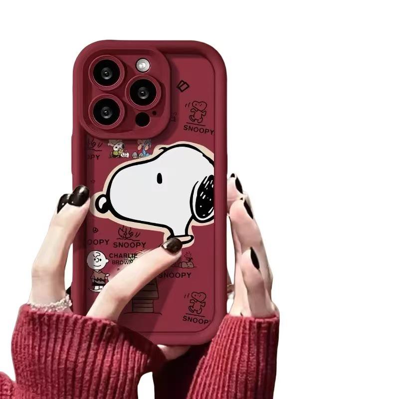 Trendy Snoopy iPhone 17/16 Pro Max/15 Pro/14/13 Case