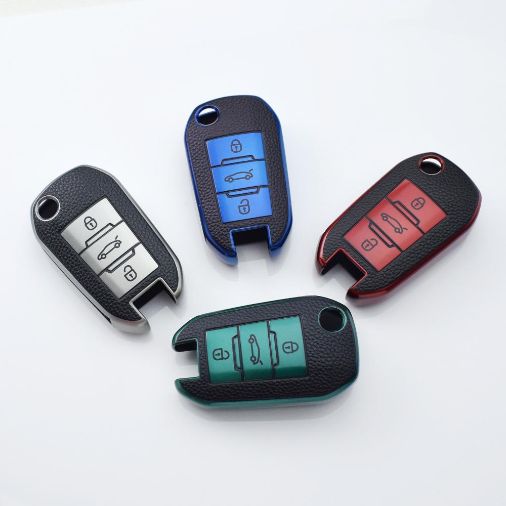 Tpu Auto Key Fob Cover Remote Fit For Opel Corsa D F A E Grandland X Crossland Combo Cap Fit For Citroen C4 Cactus C5 Aircross Berlingo Remote