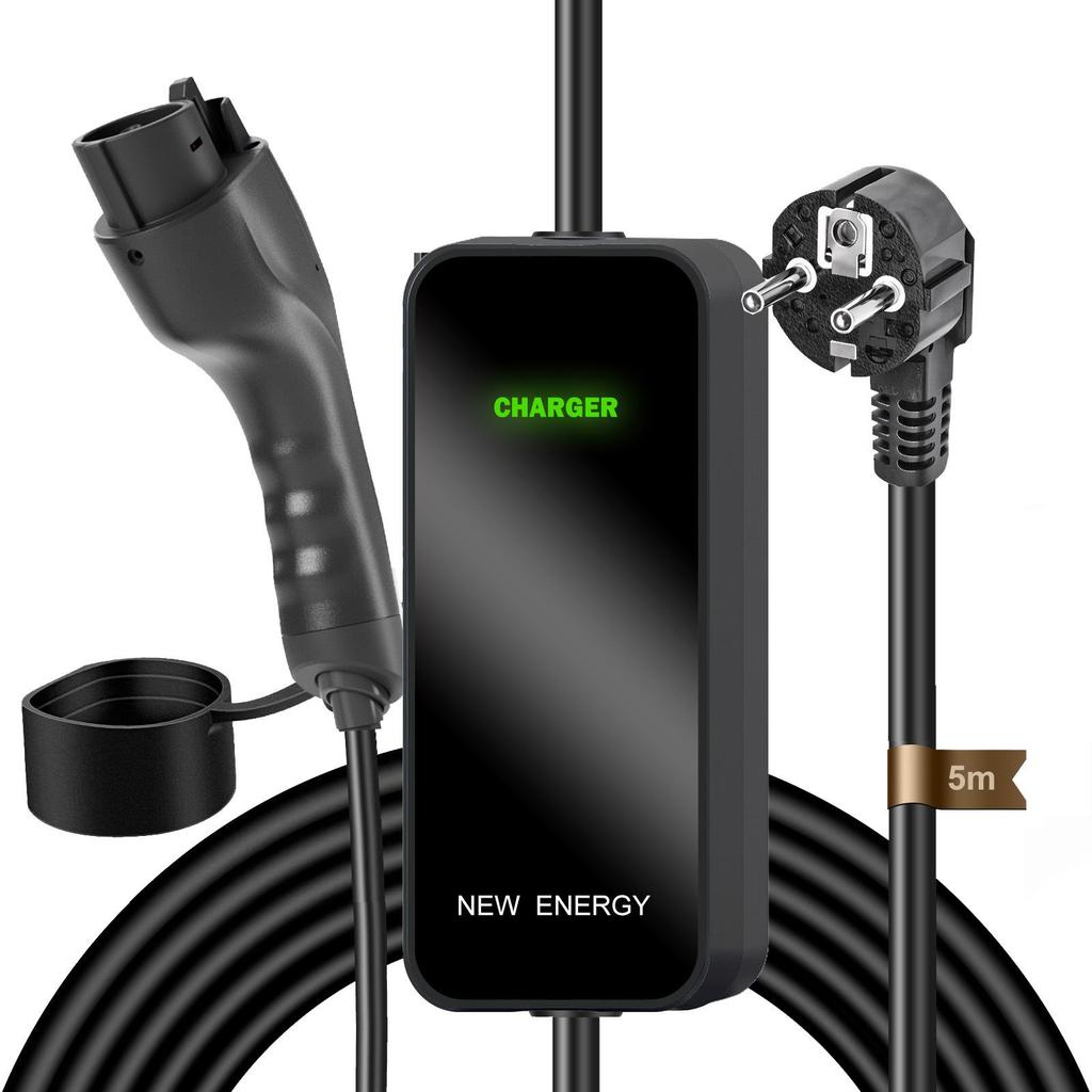 Wow Typ 2 EV-Ladegerät: Kompatibel mit europäischen, US-, australischen und Hongkong-Standards für New Energy Elektrofahrzeuge