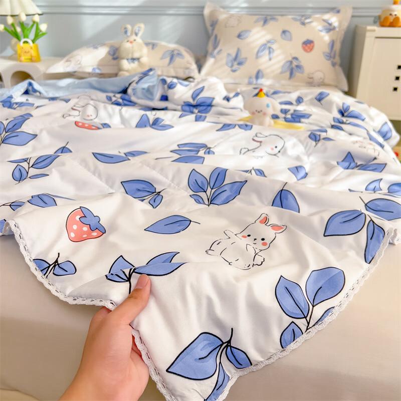 OEING Washed Cotton Kids' Cartoon Summer Comforter