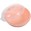 Doughnut Storage Box Portable Microwavable Bread Container Small Size Bread Organizer for Kitchen Countertop