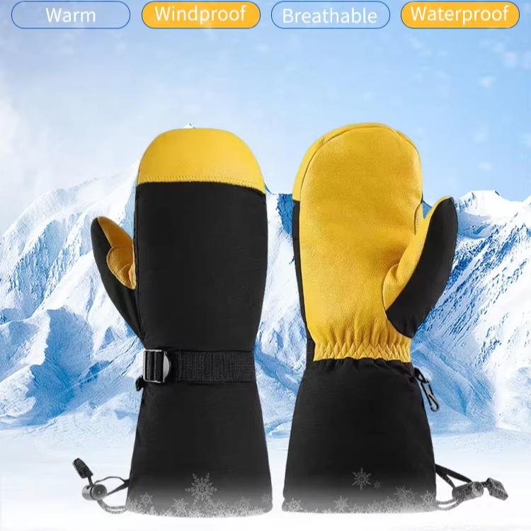 

Waterproof Windproof Touch Screen Men s And Women s Fashionable Fleece Outdoor Mountain Climbing Cycling Winter Ski Gloves
