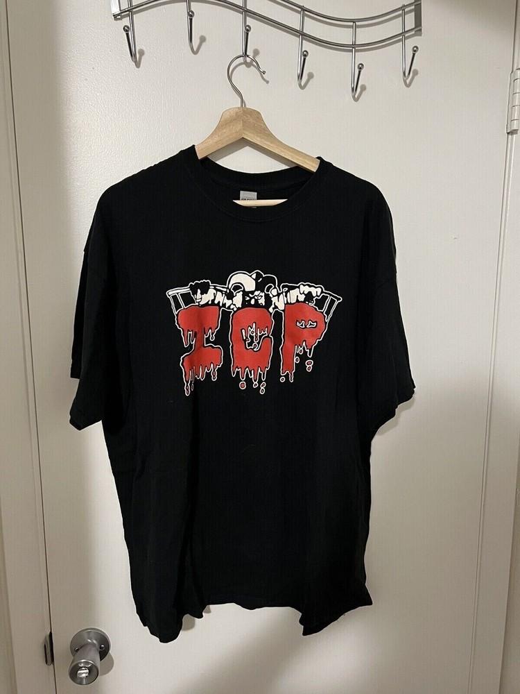 ICP Insane Clown Posse Собачьи Избиения Футболка Репринт Унисекс Футболка S