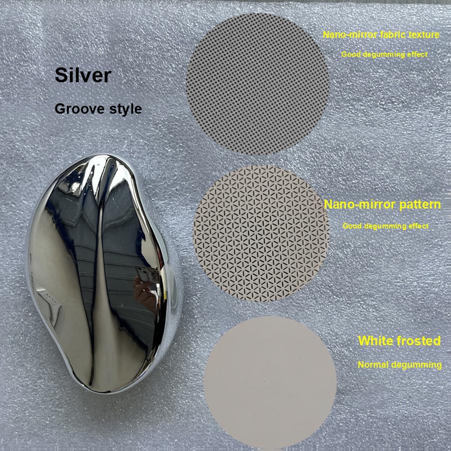 New Glass Pumice Stone Hair Remover Tool, Exfoliating Hair Remover for Home Beauty, Physical Hair Removal Device